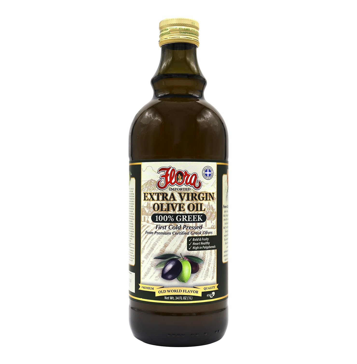 Amazon.com : Flora Foods 100% Extra Virgin Greek Olive Oil - First